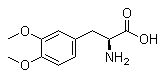 3,4-dimethoxy-l-phenylalanine structure
