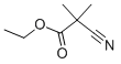 Ethyl 2-Cyano-2-methylpropionate structure