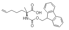 (S)-N-Fmoc-2-(4'-pentenyl)alanine structure